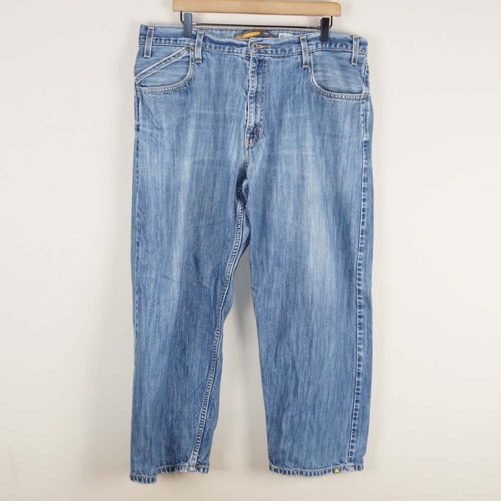 Y2K Vintage Levis Silver Tab Baggy Blue Jeans Mens Sz 38 x 28